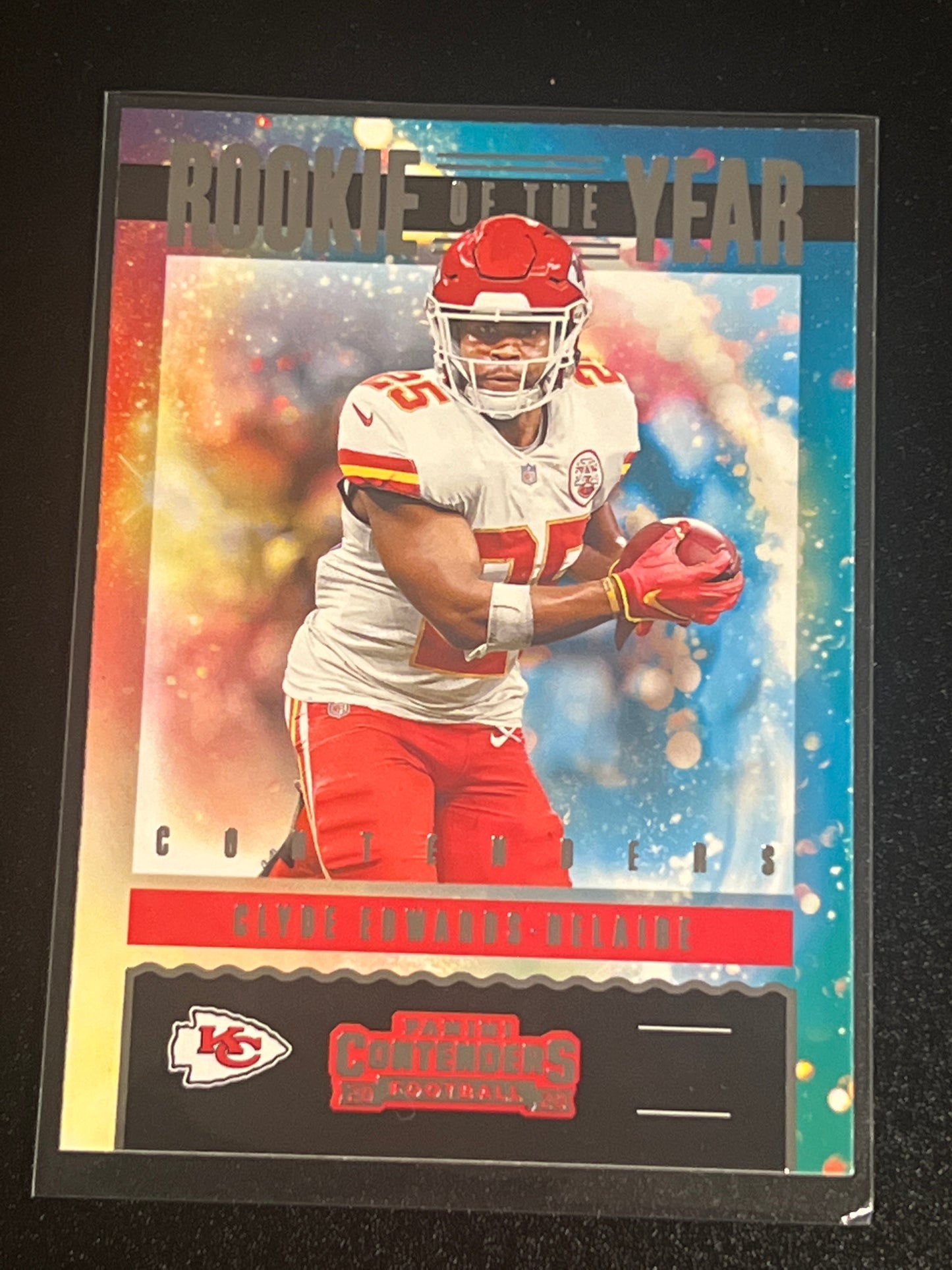 2020 Panini Contenders CLYDE EDWARDS-HELAIRE - Rookie Of The Year - #RY-CEH