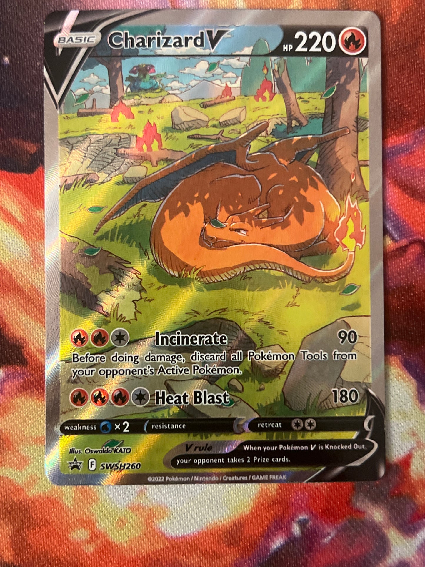 2022 Pokemon Charizard V - Promo - #SWSH260