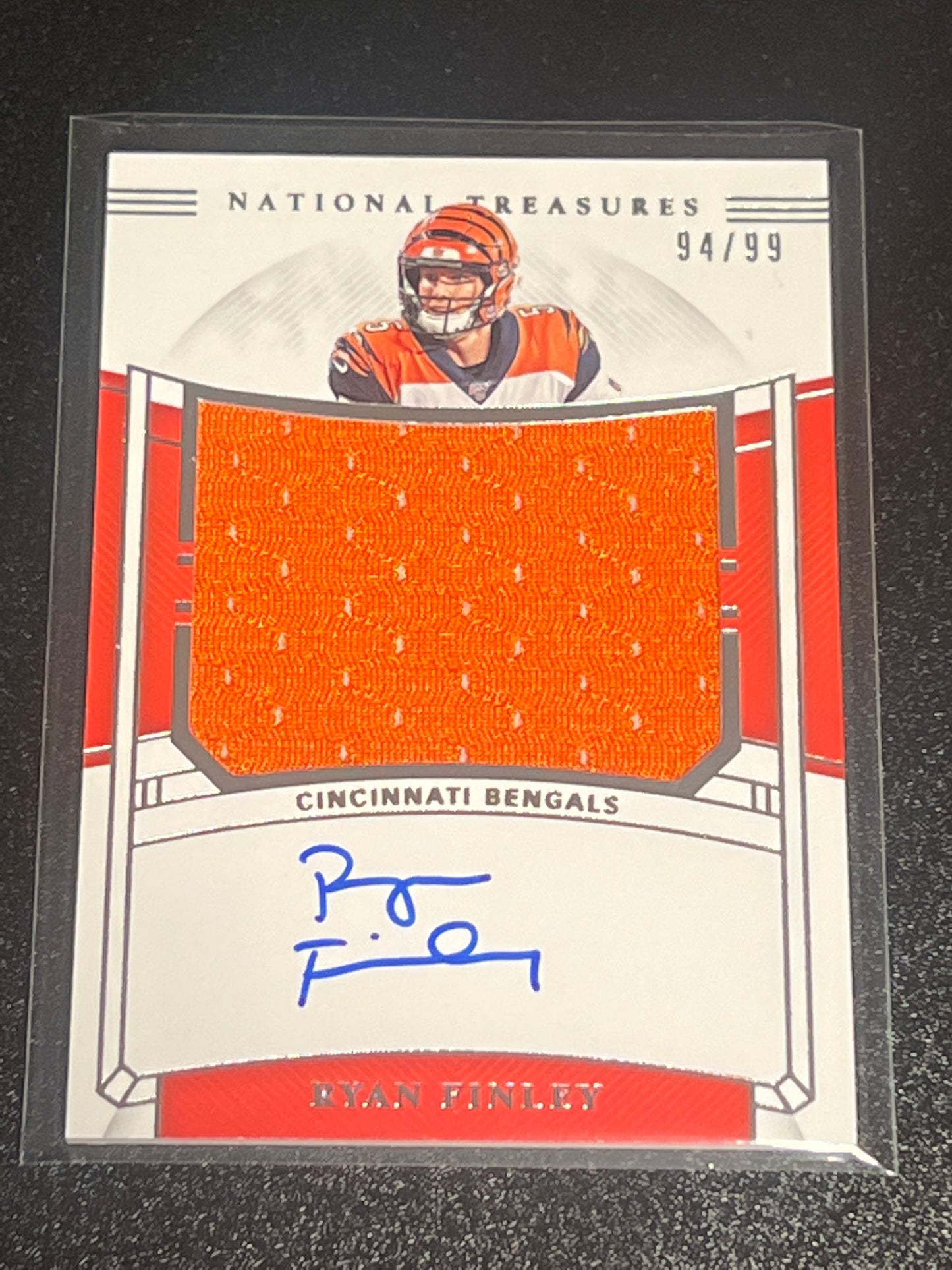 2019 Panini Nat. Treas. RYAN FINLEY - Patch - AUTO - 94/99 - #RMS-RF