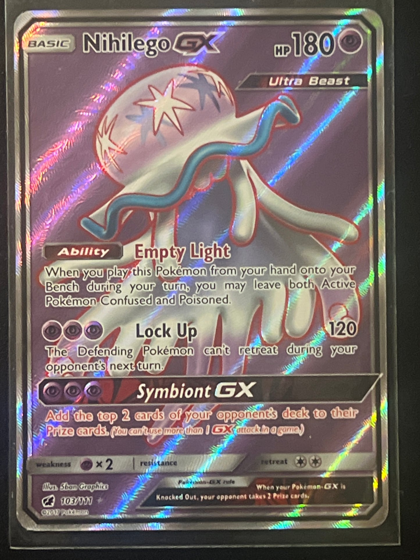 2017 Pokemon NIHILEGO GX - #103