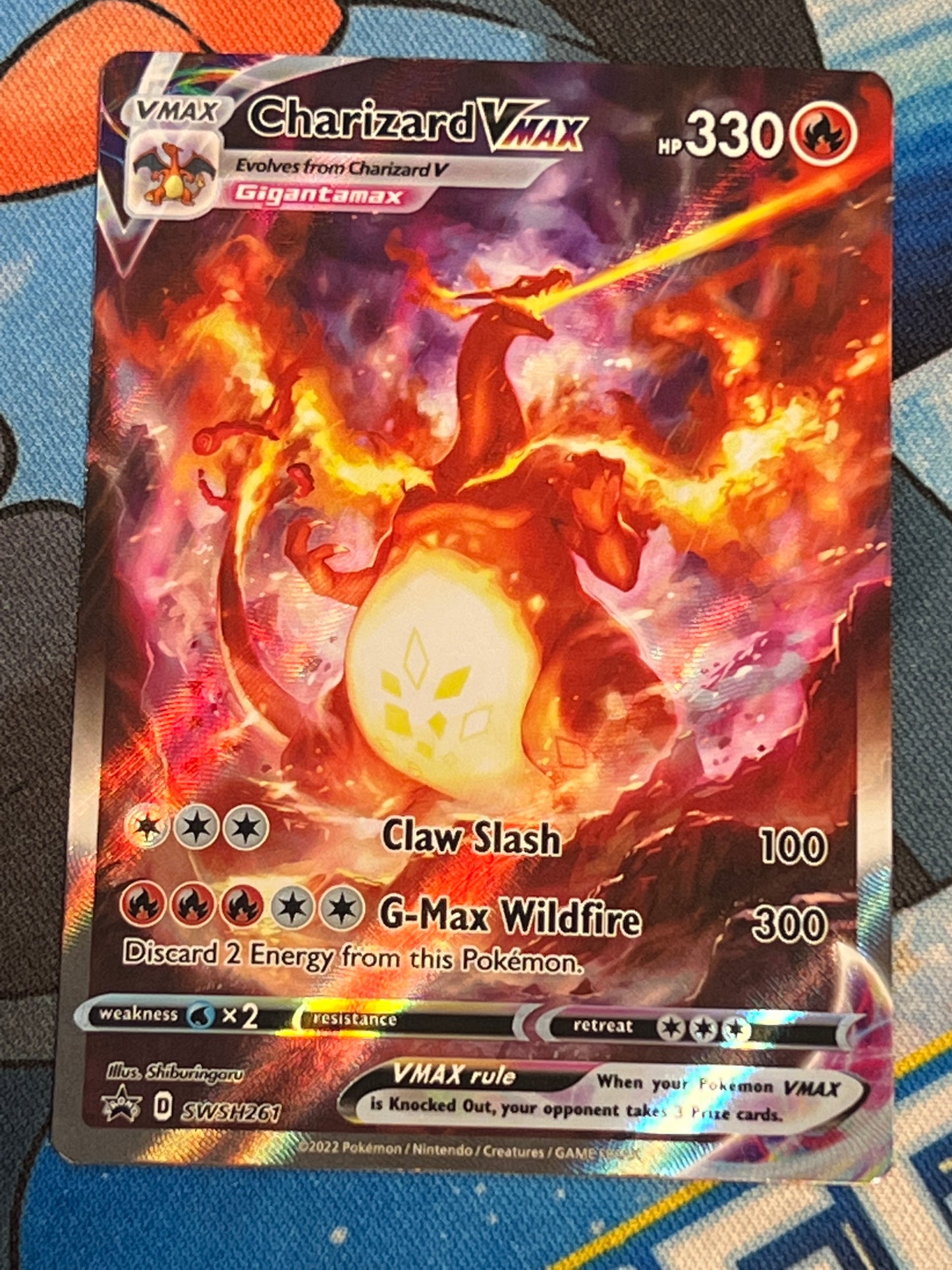 2022 Pokemon Charizard Vmax - Promo - #SWSH261