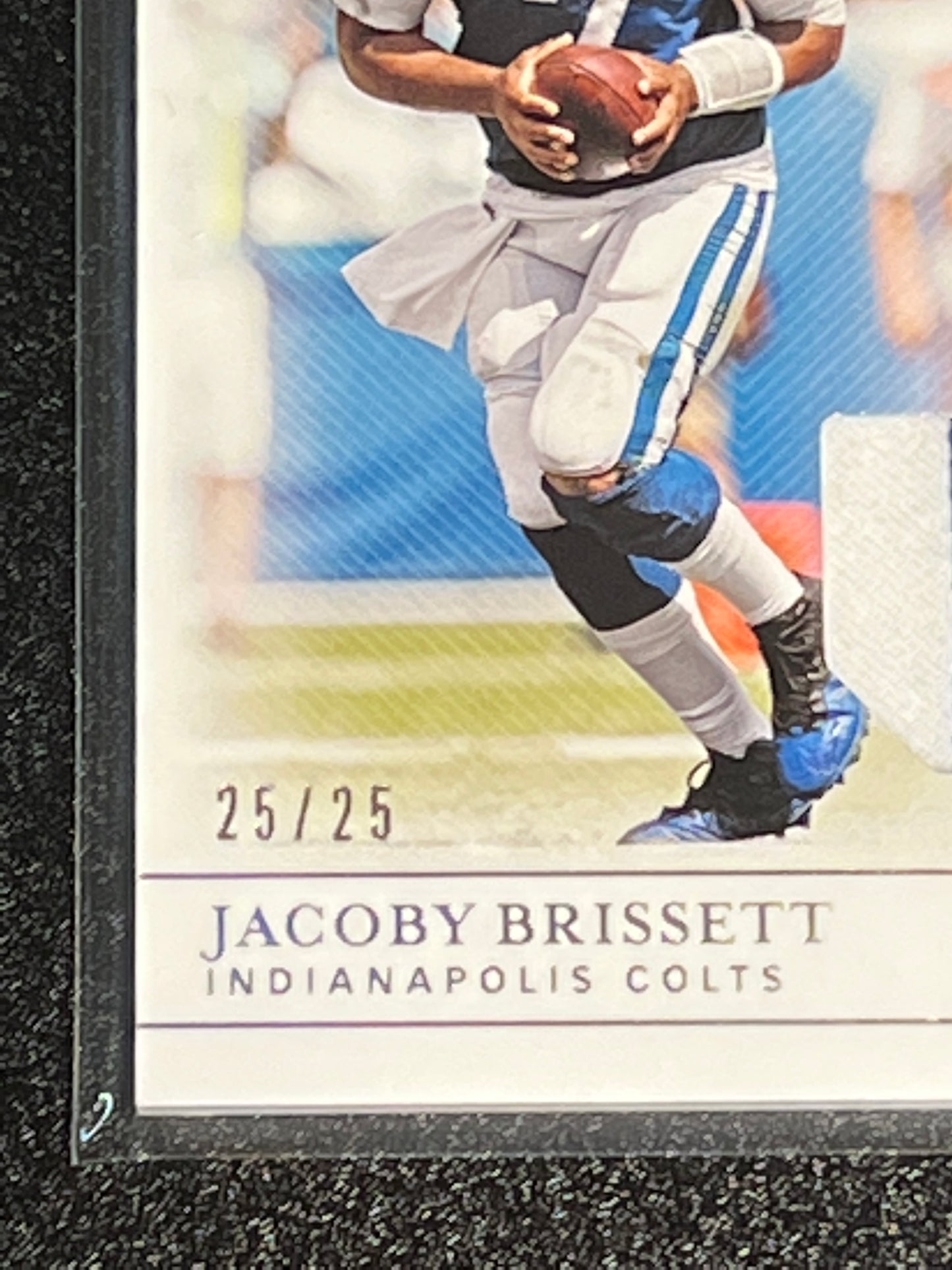 2019 Panini Nat. Treas. JACOBY BRISSETT - Patch Card - 25/25 - #CM-50