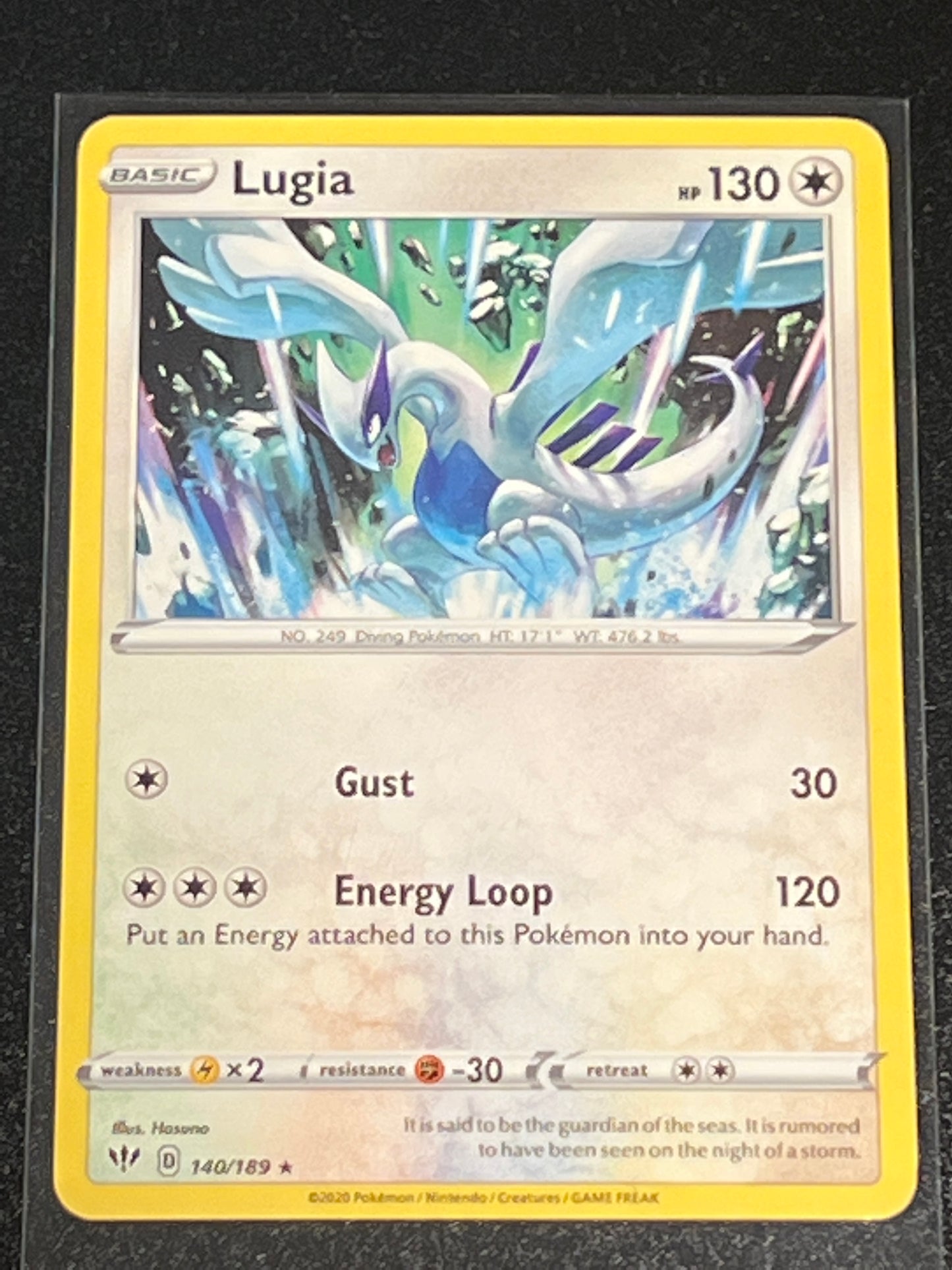 2020 Pokemon LUGIA - Non-Holo - #140