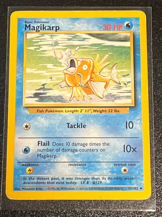 1999 Pokemon MAGIKARP - #35