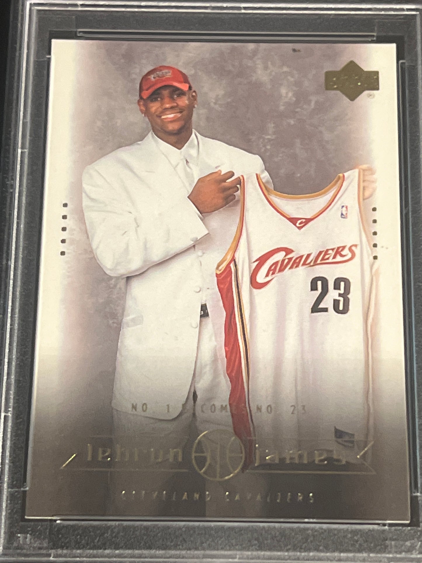 2003 Upper Deck LEBRON JAMES - PSA 9 #9