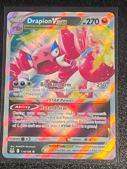 2022 Pokemon Drapion Vstar - Ultra Rare - #119