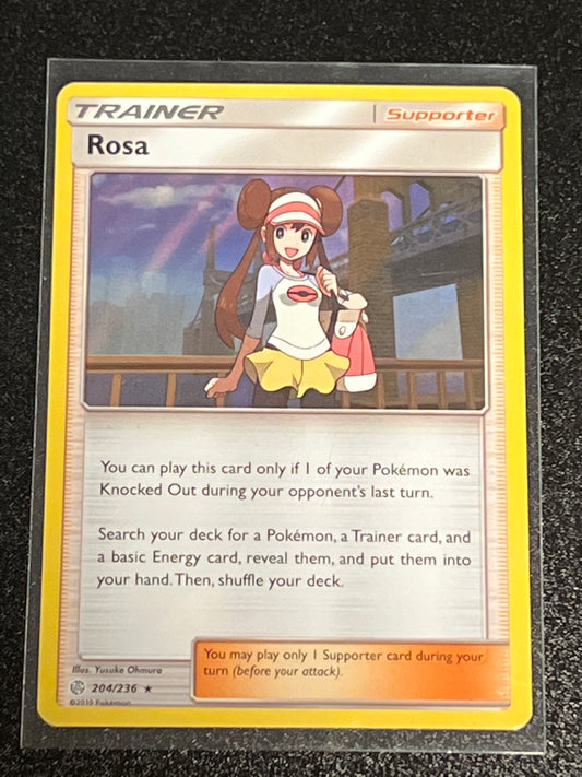 2019 Pokemon ROSA - Trainer - Holo - #204