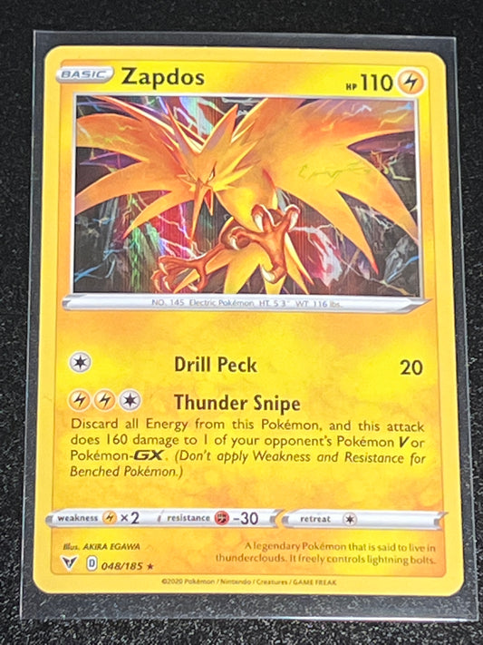 2020 Pokemon ZAPDOS - Holo - #48