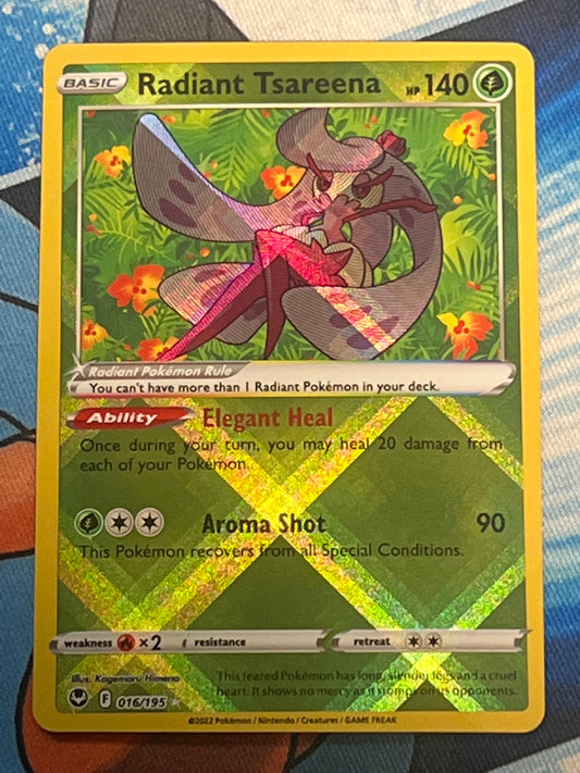 2022 Pokemon Radiant Tsareena - Radiant Rare - #16