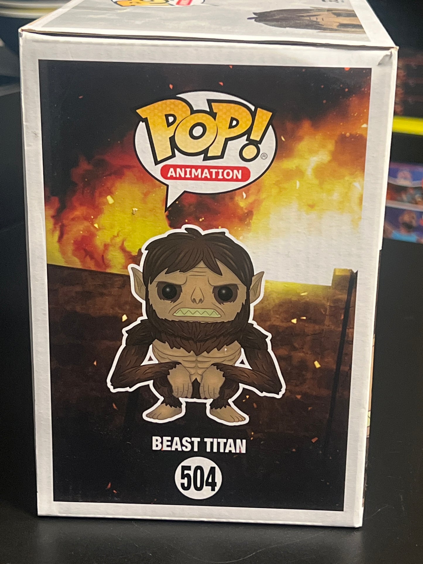 Funko Pop!  BEAST TITAN - Attack On Titan - #504