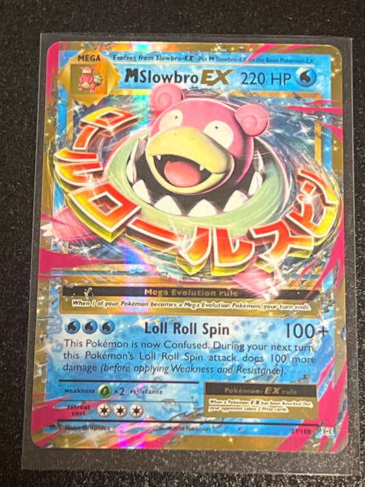 2016 Pokemon M SLOWBRO EX - Holo - #27