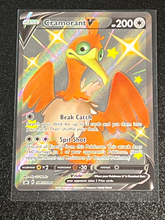 2021 Pokemon CRAMORANTV - Holo - #SWSH086