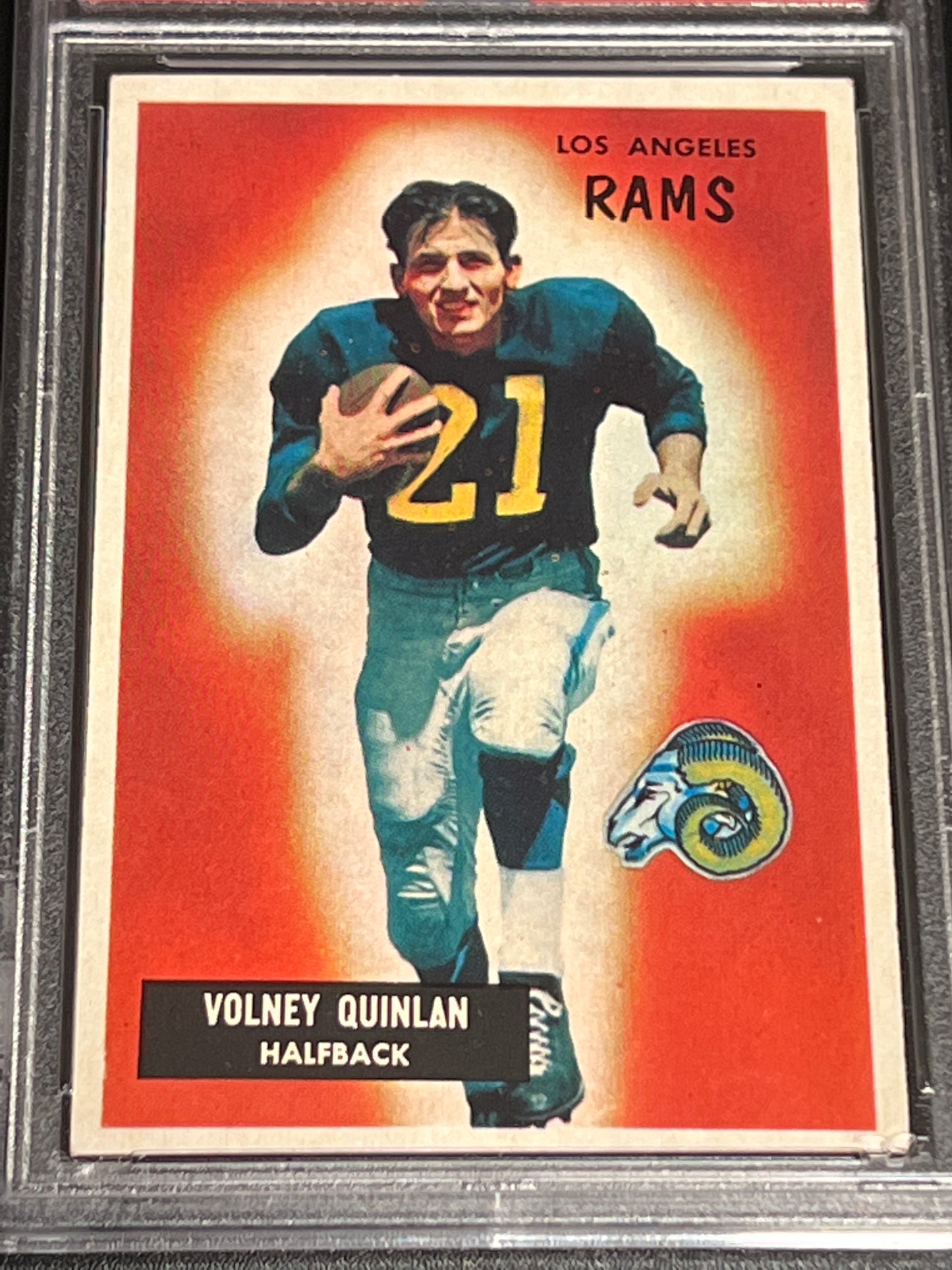 1955 Bowman VOLNEY QUINLAN - #157 - PSA 5.5