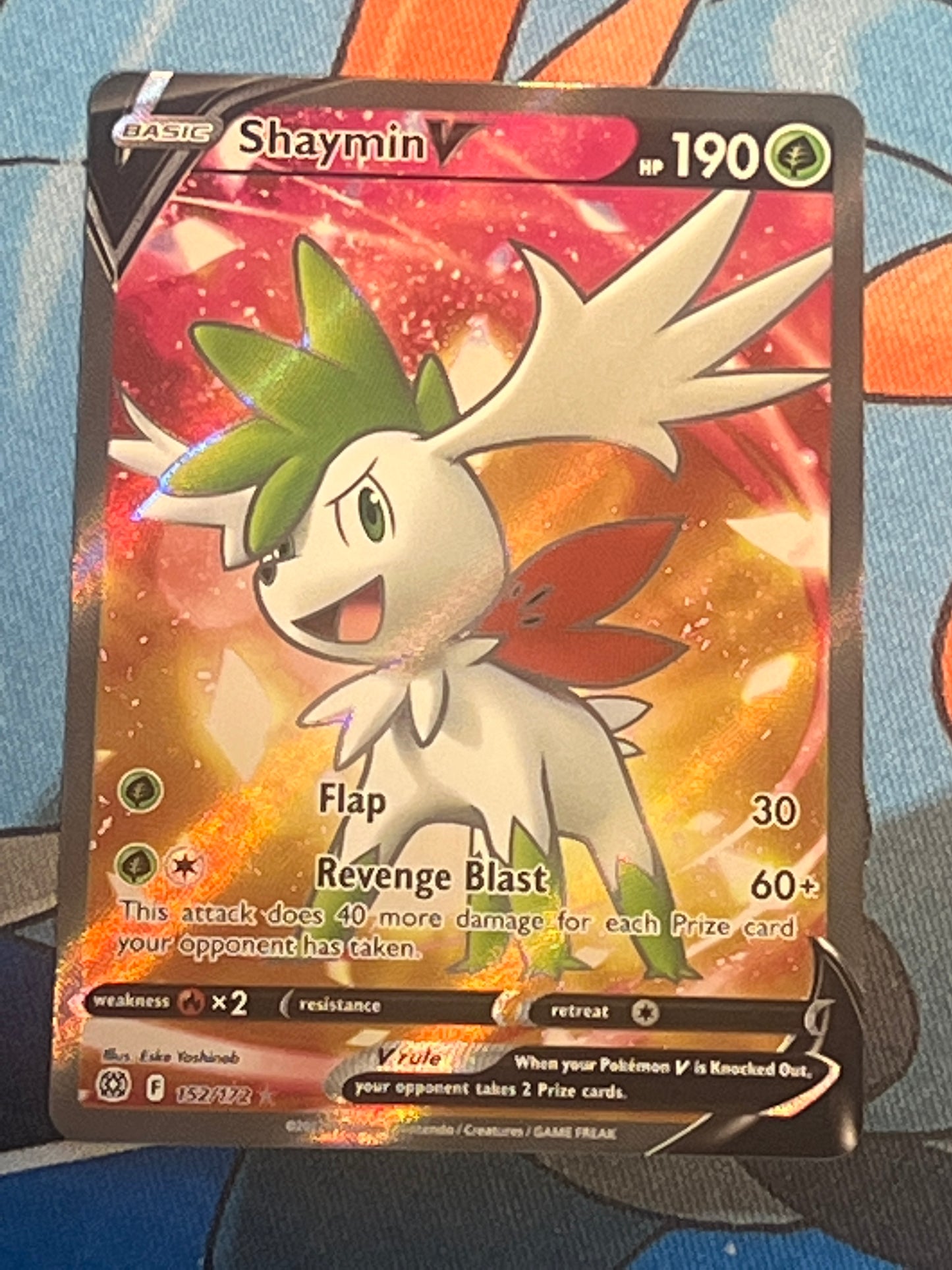 2022 Pokemon Shaymin V  - Ultra Rare -  #152