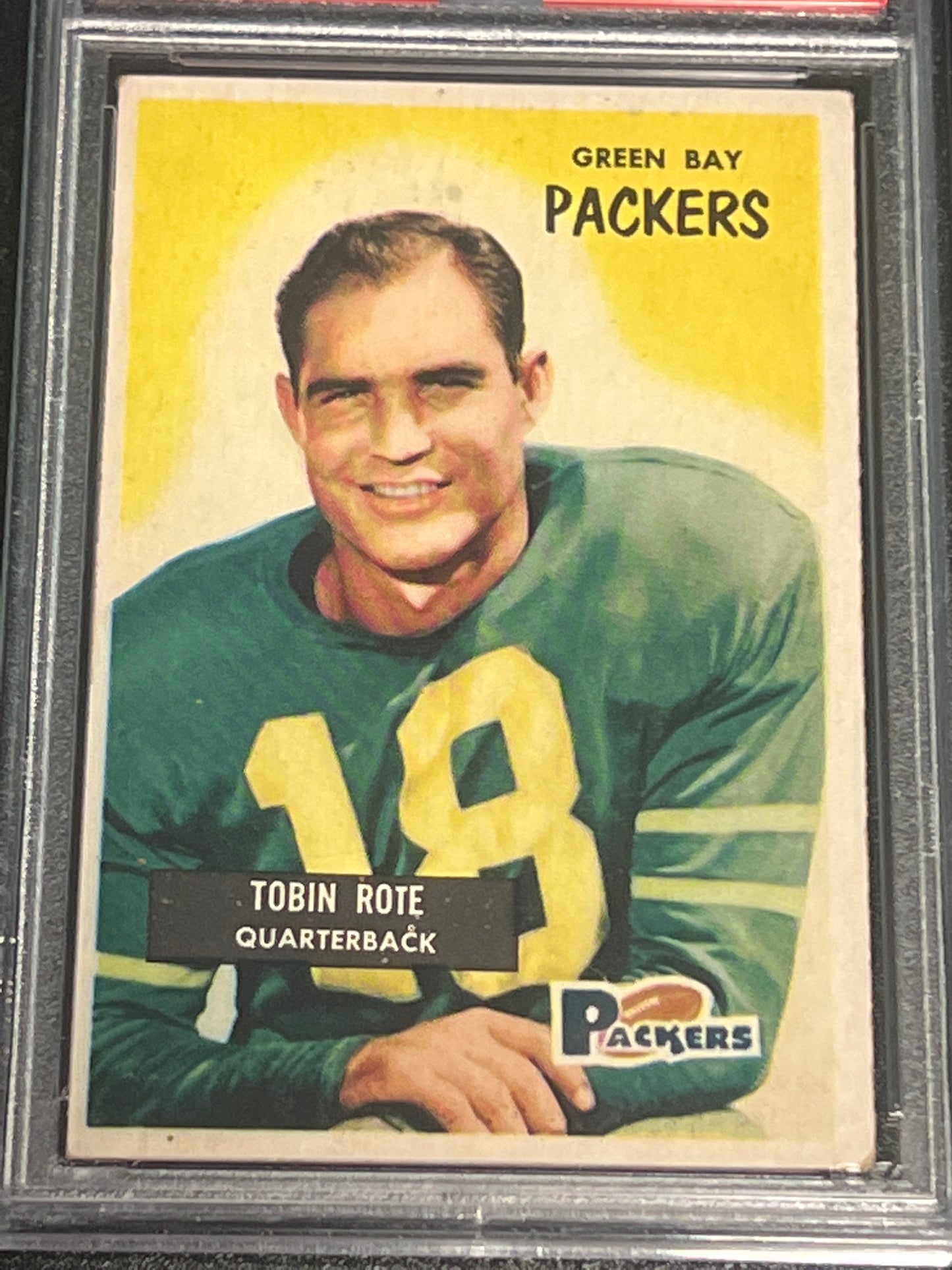 1955 Bowman TOBIN ROTE - PSA 4