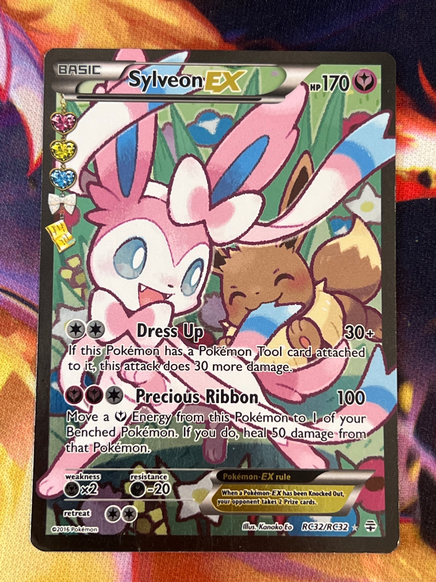 2016 Pokemon Sylveon EX -  Radiant Collection - #RC32