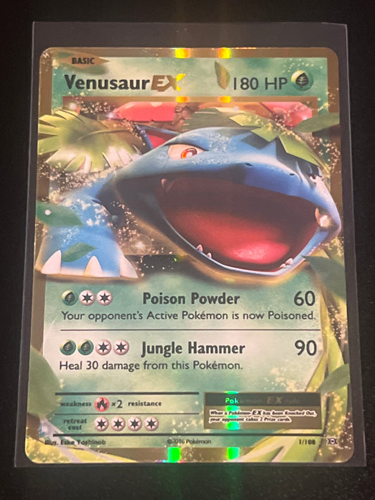 2016 Pokemon VENUSAUR EX - Holo - #1