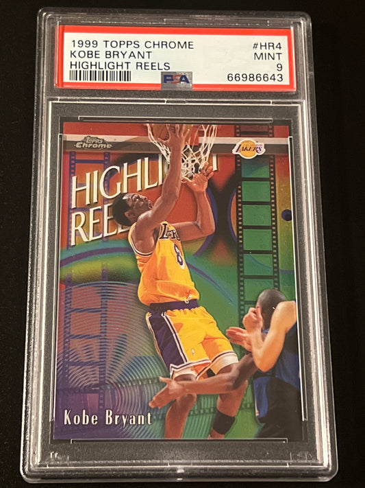 1999 Topps Chrome - KOBE BRYANT - #HR4