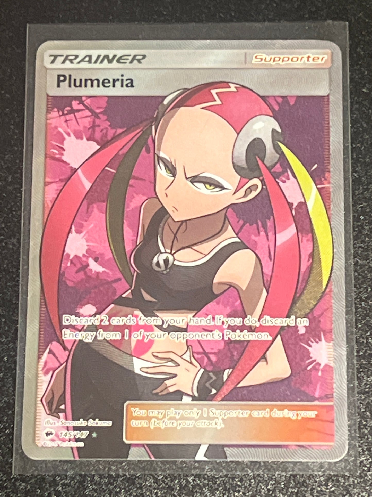 2017 Pokemon PLUMERIA - Holo - #145