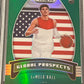 2020 Panini Prizm - LAMELO BALL - RC- #98 - PSA 10