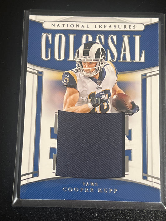 2019 Panini Nat. Treas. COOPER KUPP - Patch Card 53/99 #CM-26