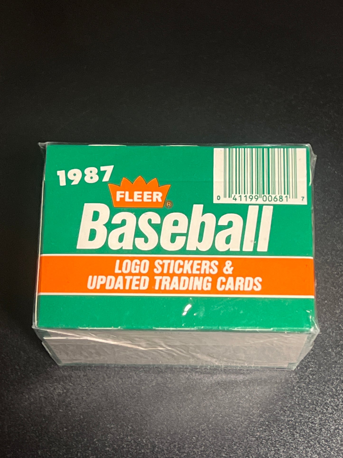 1987 Fleer Baseball Logo Stickers & Updated Trading Cards (Sealed)