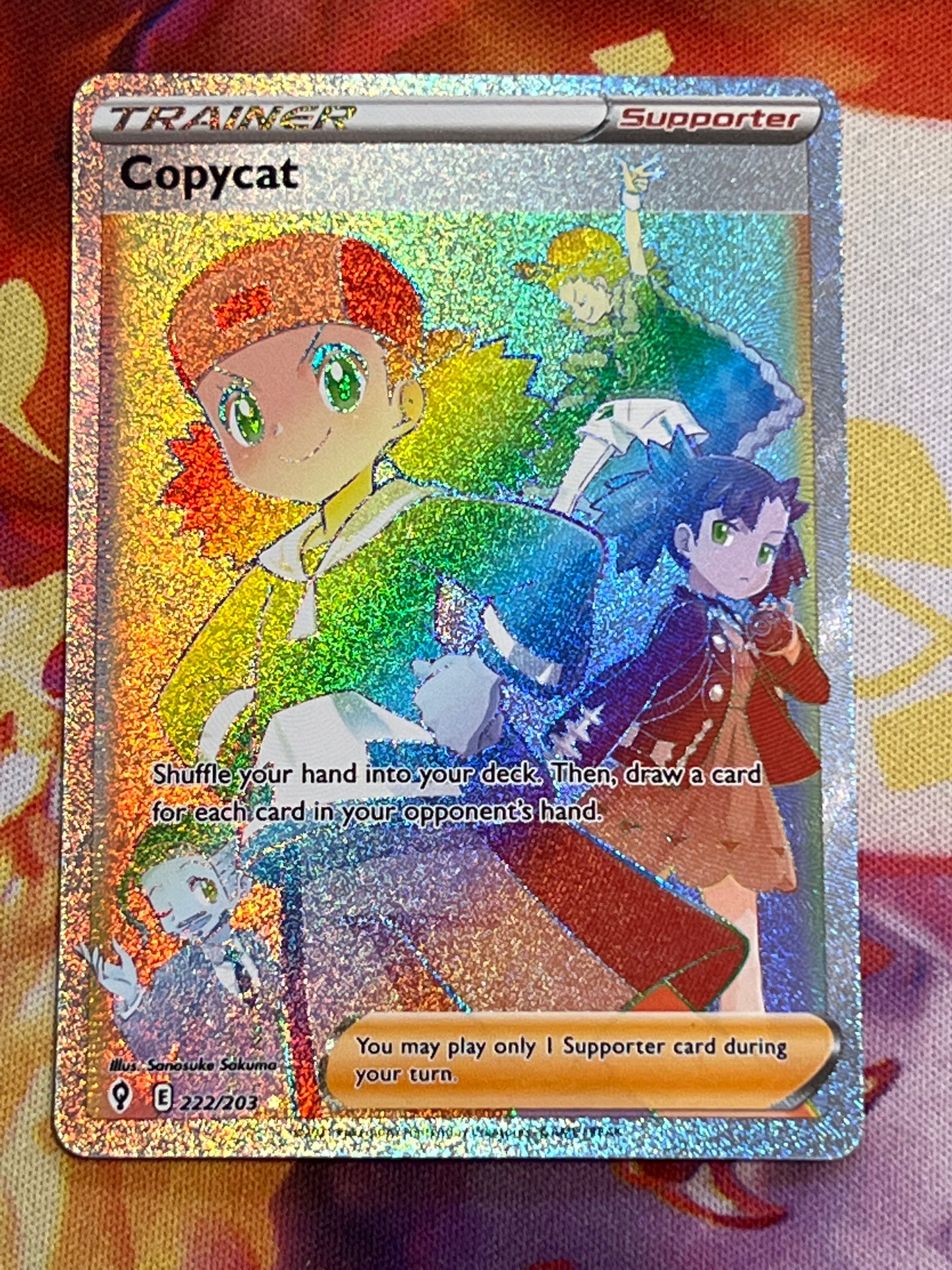 2021 Pokemon Copycat - Trainer - Secret Rare - #222