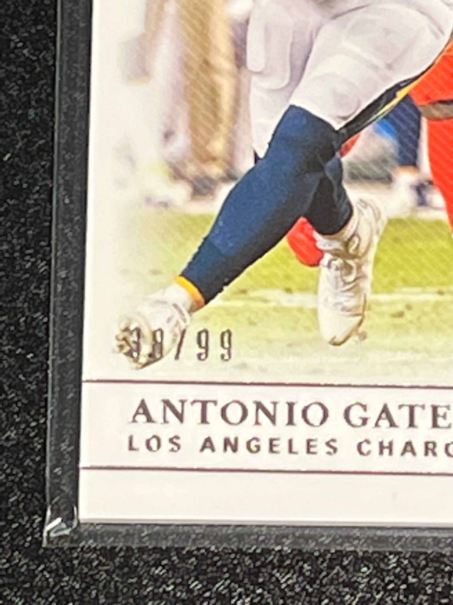 2019 Panini Nat. Treas. ANTONIO GATES - Patch Card - 38/99 - #CM-16