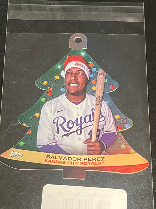 2022 Topps SALVADOR PEREZ - Christmas Tree - #WHO-SP