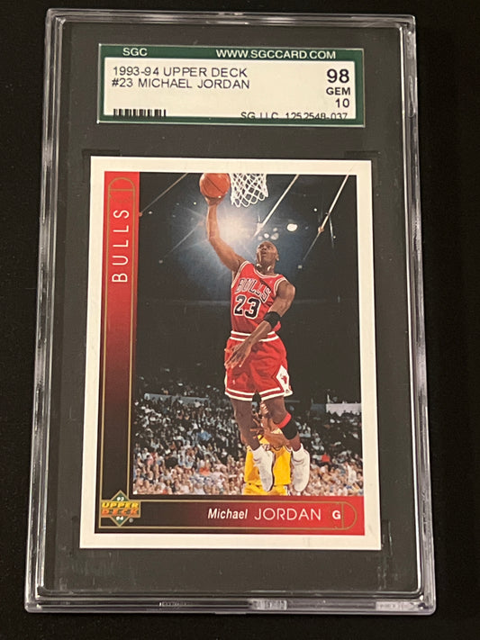 1993-94 Upper Deck MICHAEL JORDAN - #23 - SGC 10