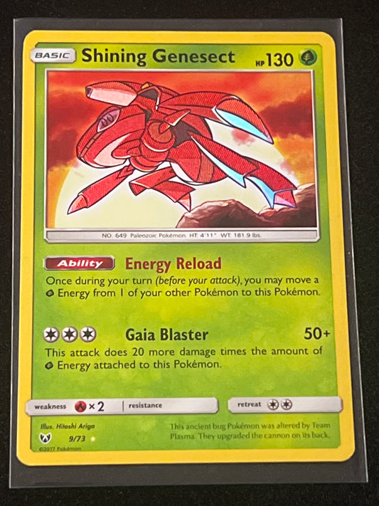 2017 Pokemon SHINING GENESECT - Holo - #9