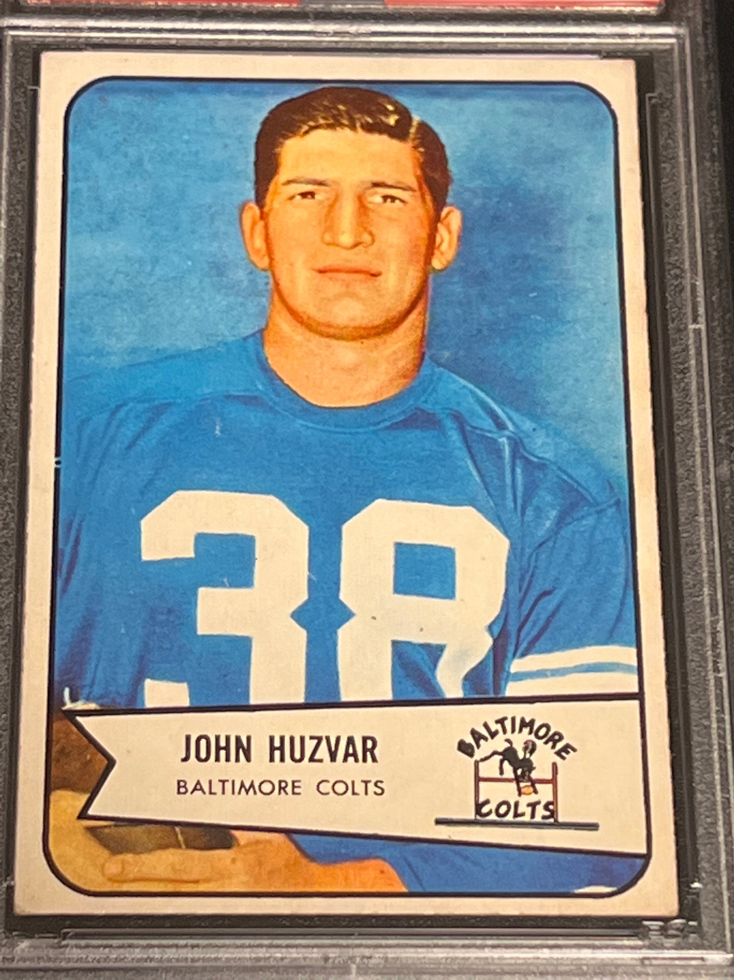 1954 Bowman JOHN HUZVAR - RC - #2 - PSA 5