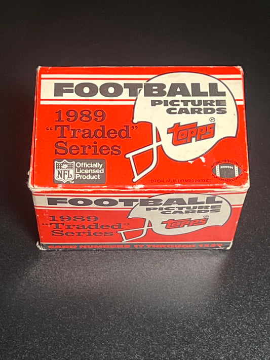 1989 Topps Football Picture Cards "Traded" Series