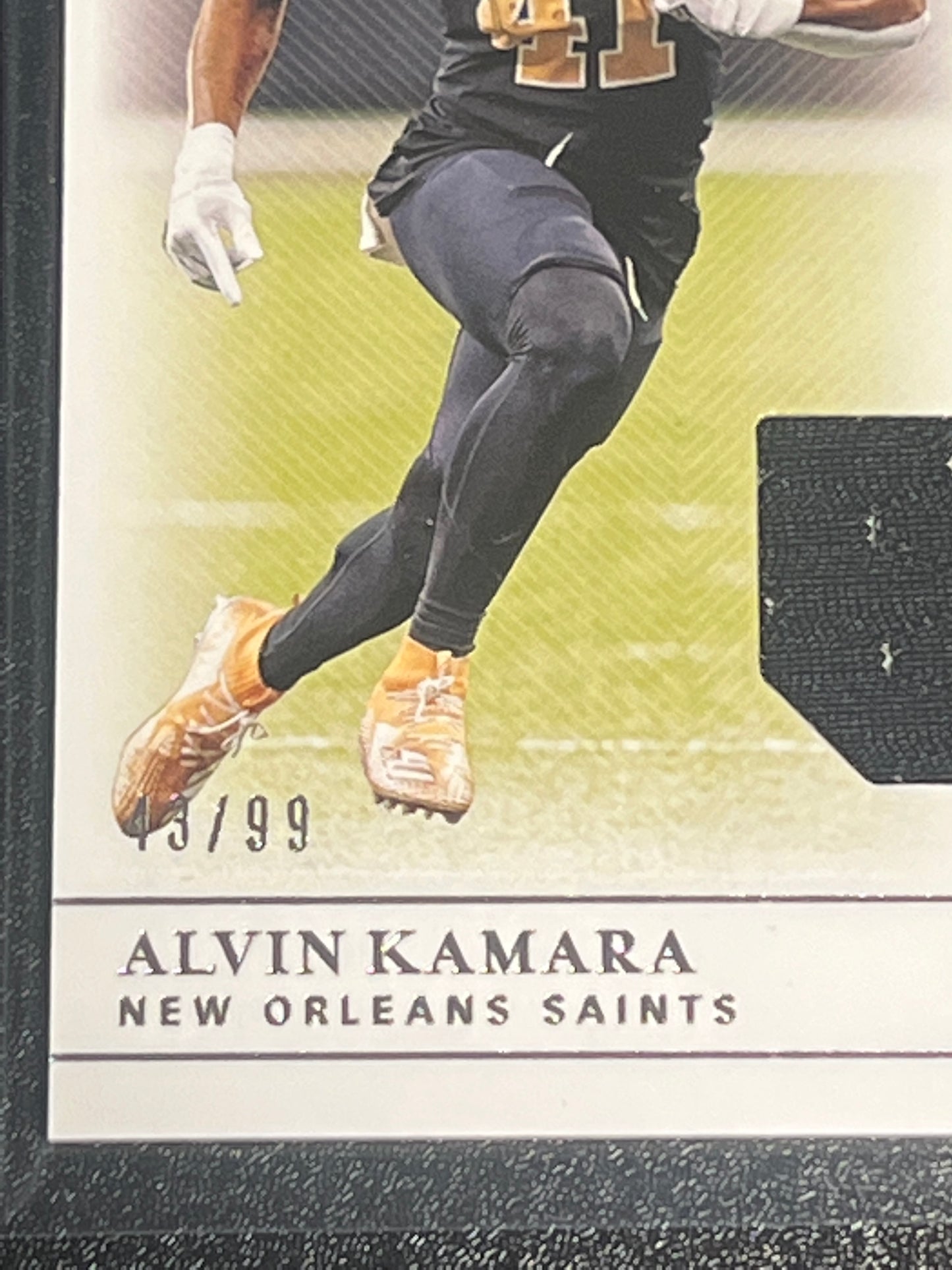 2019 Panini Nat. Treas. ALVIN KAMARA - Patch Card - 43/99- #CM-12