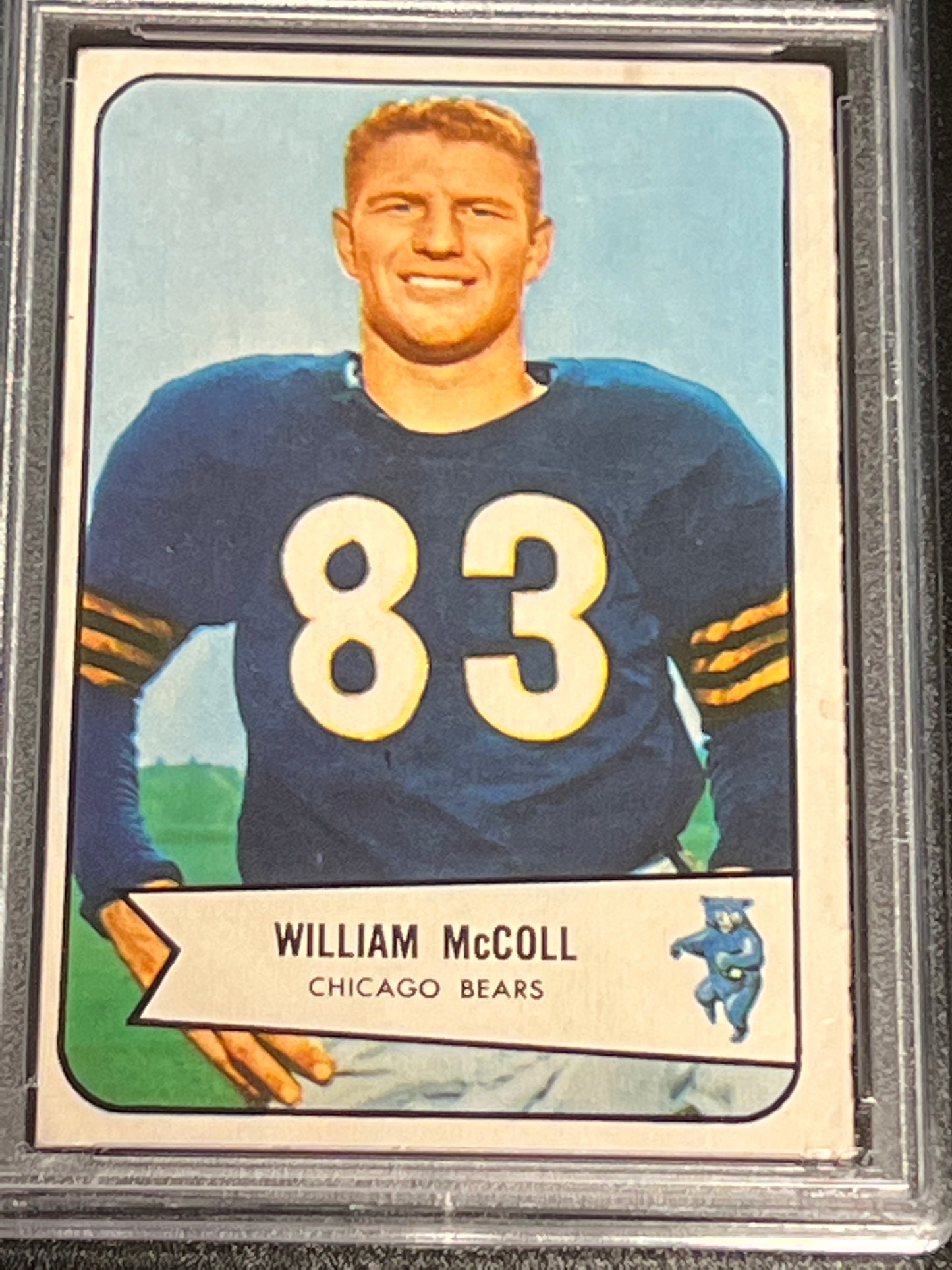 1954 Bowman BILL MCCOLL  - #59 - PSA 3