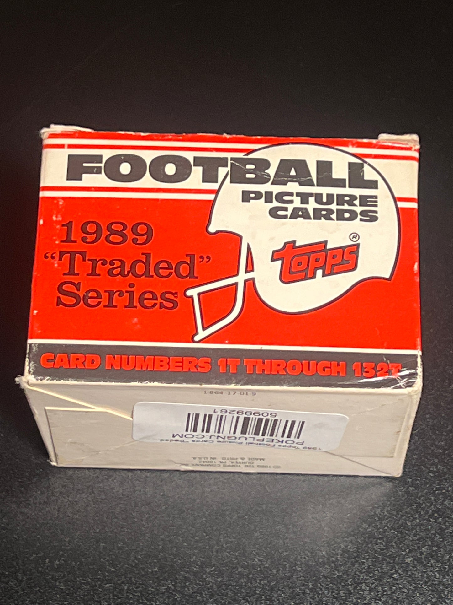 1989 Topps Football Picture Cards "Traded" Series