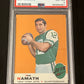 1969 Topps JOE NAMATH  - #100 -  PSA 4