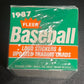 1987 Fleer Baseball Logo Stickers & Updated Trading Cards (Sealed)