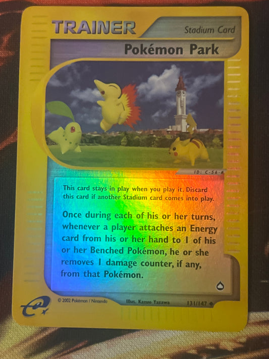 2002 Pokemon Pokemon Park - Trainer - Reverse Holo - #131