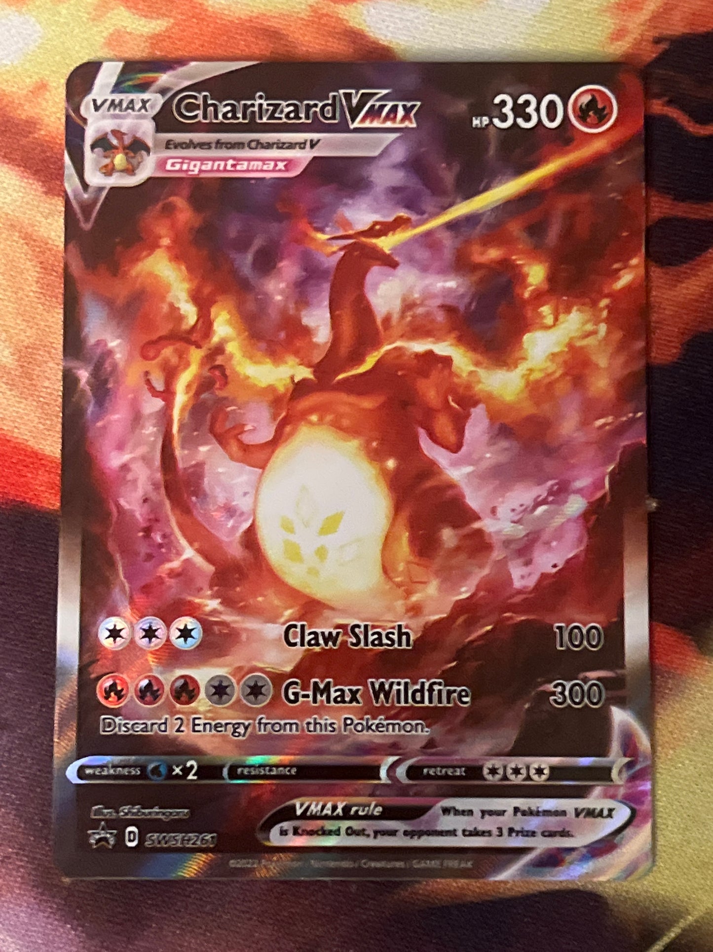 2022 Pokemon Charizard Vmax - Promo - #SWSH261