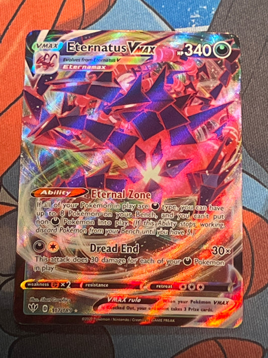 2020 Pokemon Eternatus Vmax - Ultra Rare - #117