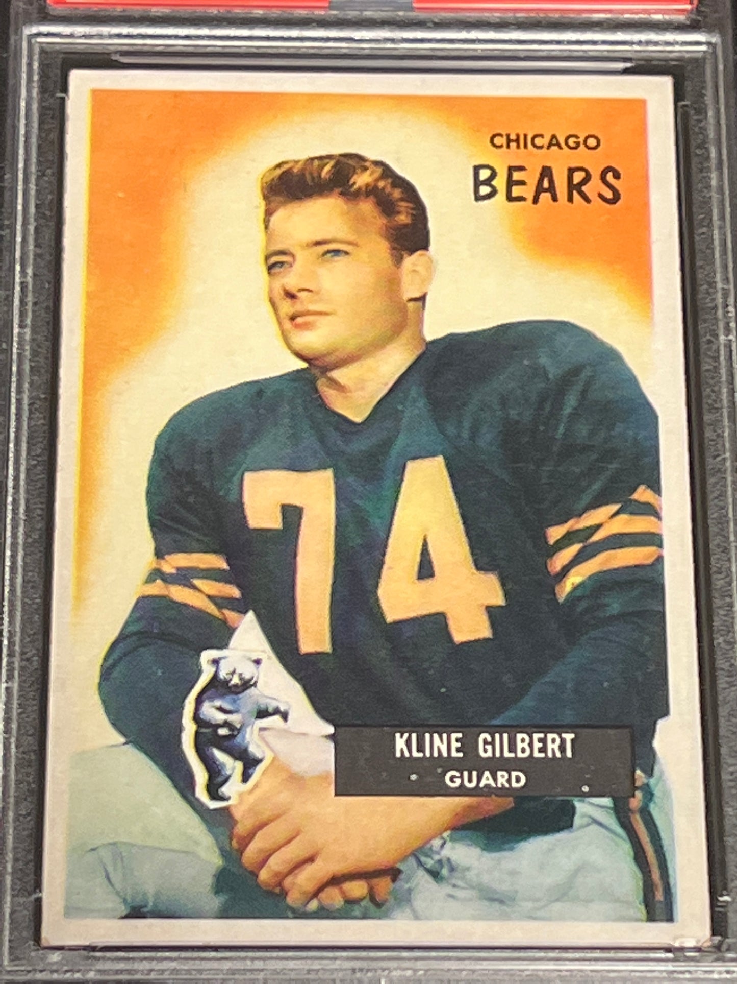 1955 Bowman KLINE GILBERT - #49 - PSA 5 (MK)