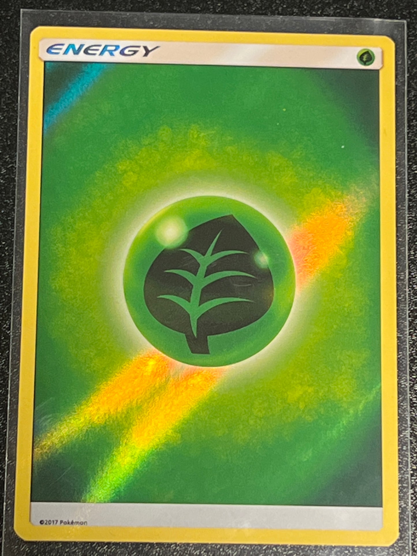 2017 Pokemon LEAF ENERGY - Energy -  Reverse Holo