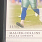 2019 Nat. Treas. MALIEK COLLINS 04/99 - Patch Card #CM-34