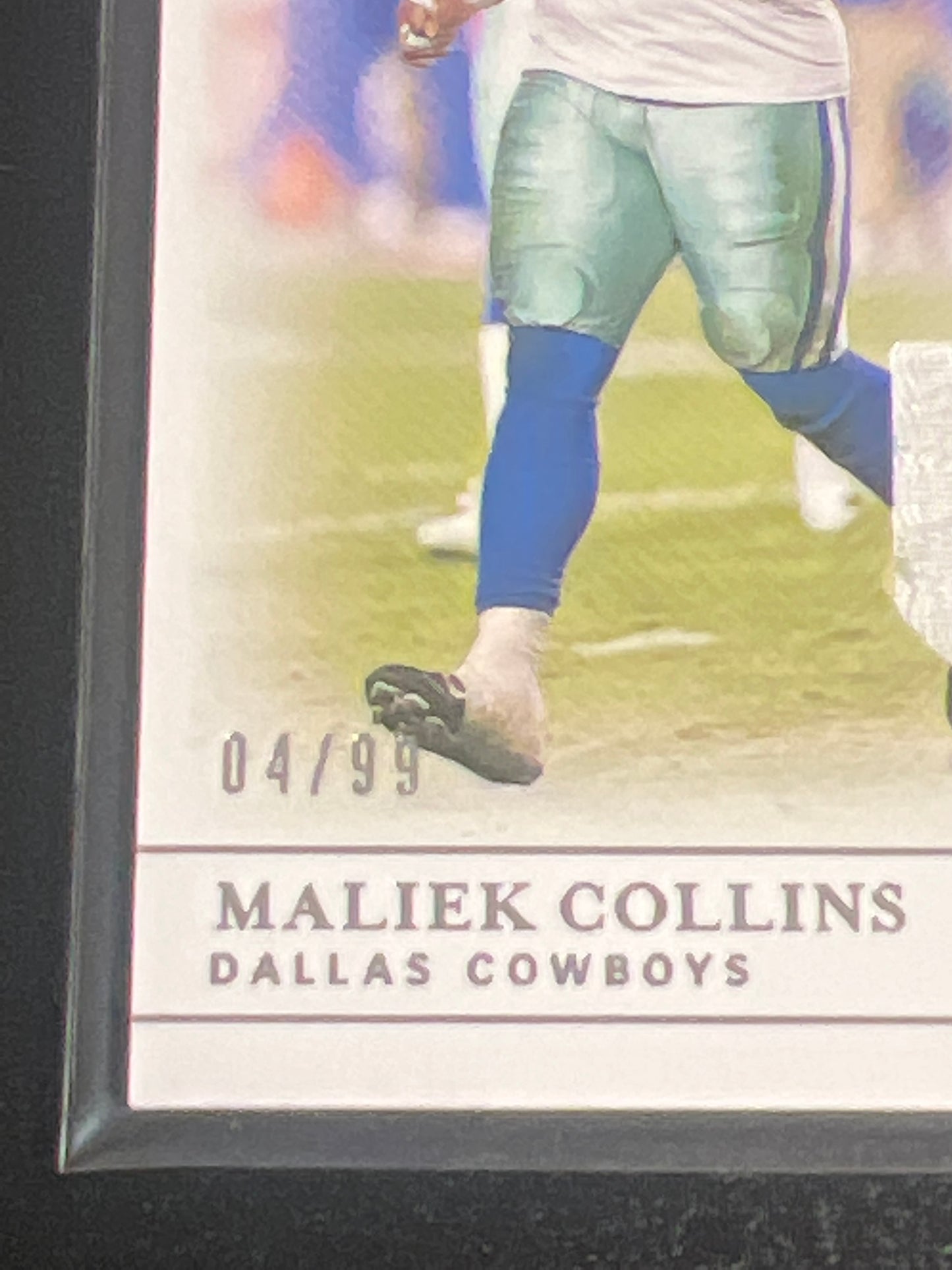 2019 Nat. Treas. MALIEK COLLINS 04/99 - Patch Card #CM-34