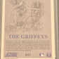 1991 Score THE GRIFFEYS - #841 - PSA 8 NM-MT