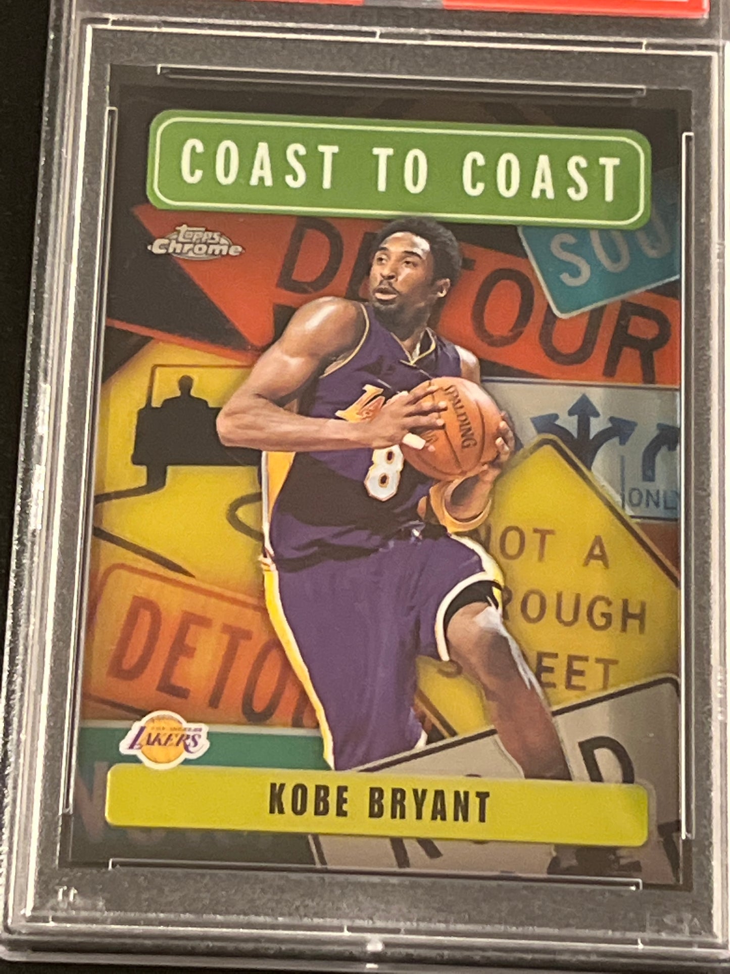 2002 Topps Chrome - KOBE BRYANT - #CC7 - PSA 9