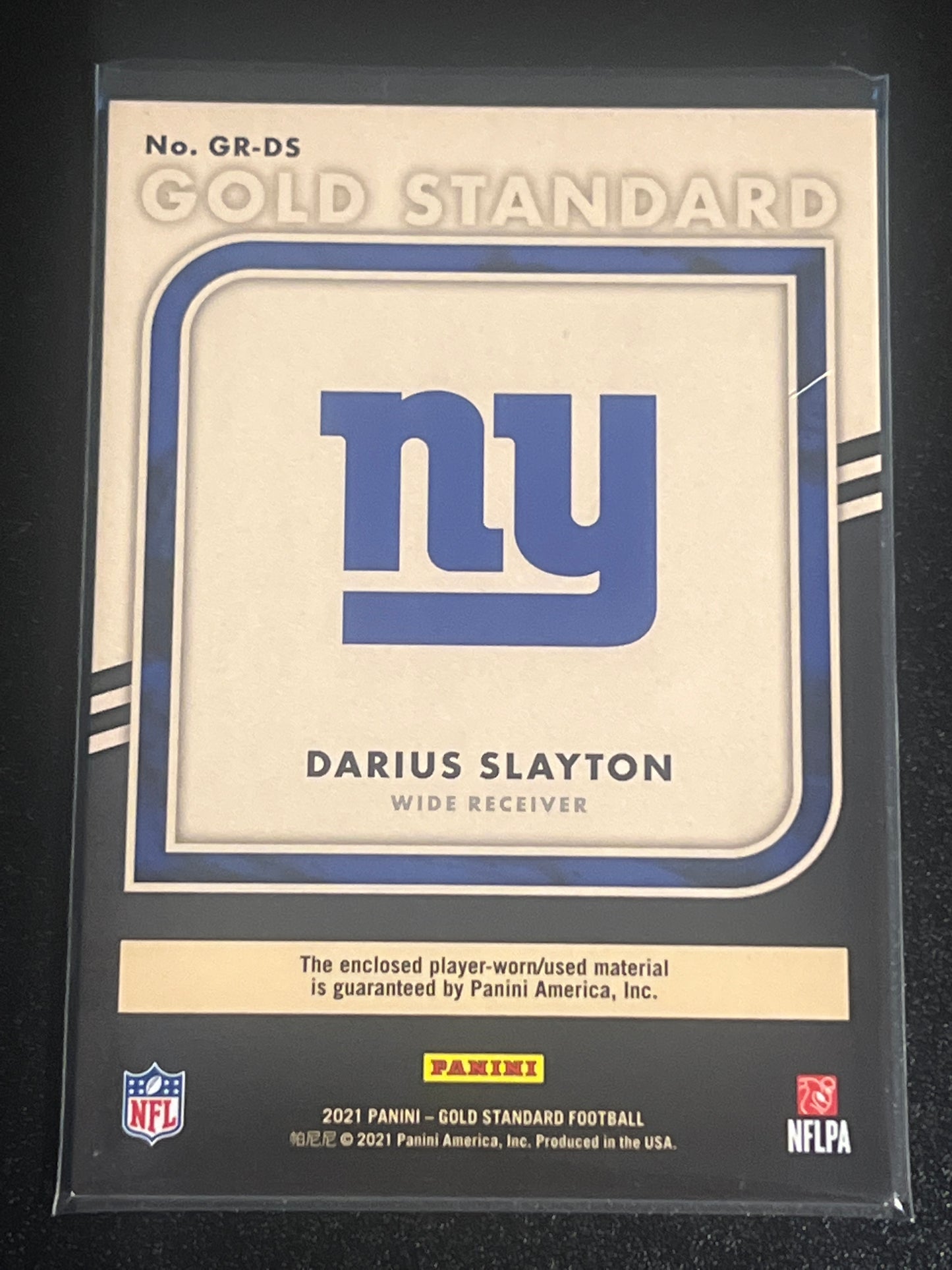 2021 Panini Gold Standard DARIUS SLAYTON - Patch Card - 137/299 - #GR-D5