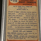 1955 Bowman BOBBY THOMASON - PSA 7 #115