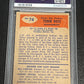 1955 Bowman TOBIN ROTE - PSA 4